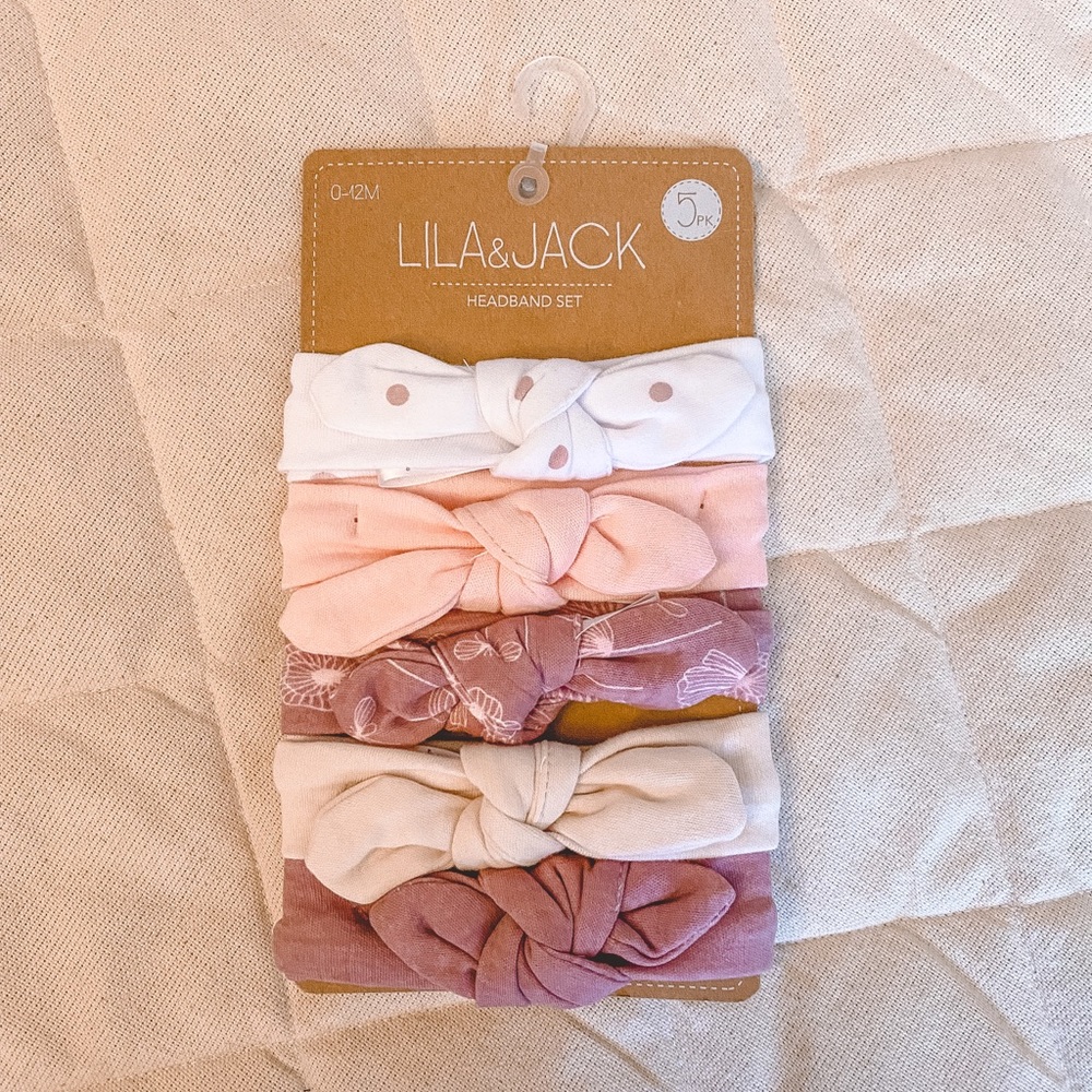 Lila & Jack Headband Set